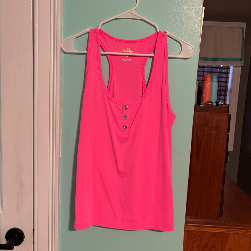 Lilly Pulitzer- Hot Pink Tank